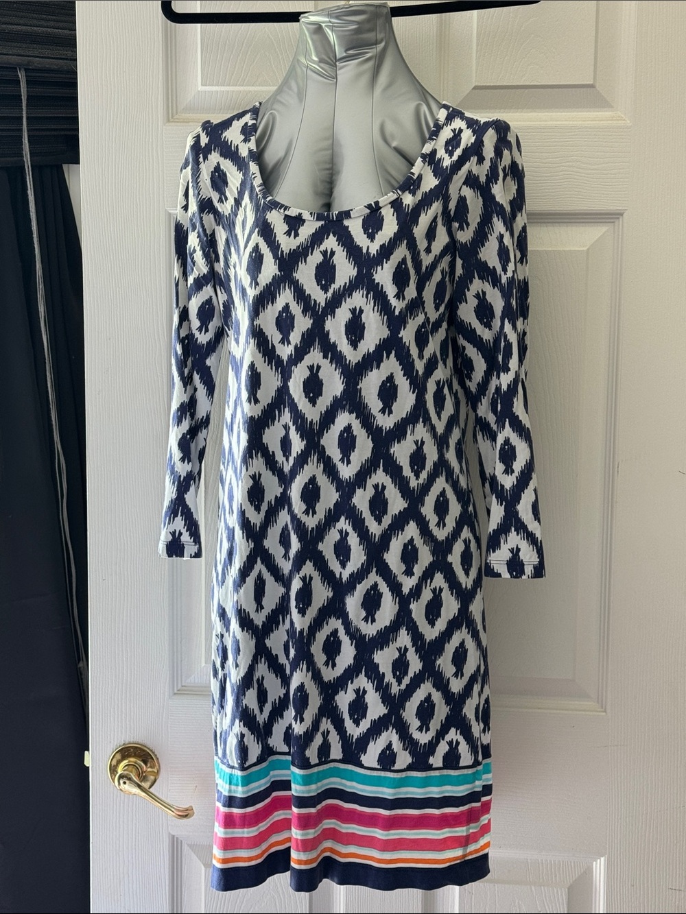Lily Pulitzer 3/4 Sleeve Cotton Dress